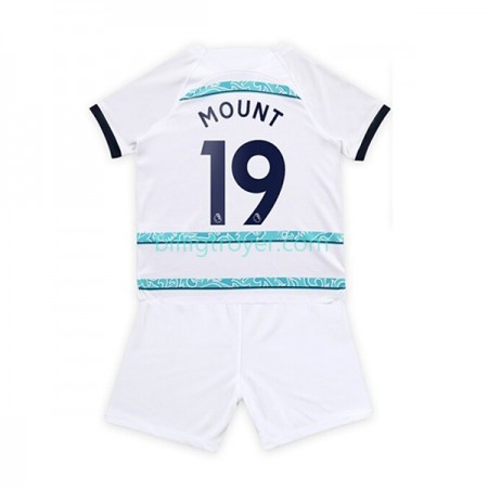 Billige Fotballdrakter Chelsea Mount 19 Barn Bortedraktsett 2022/23 Kortermet